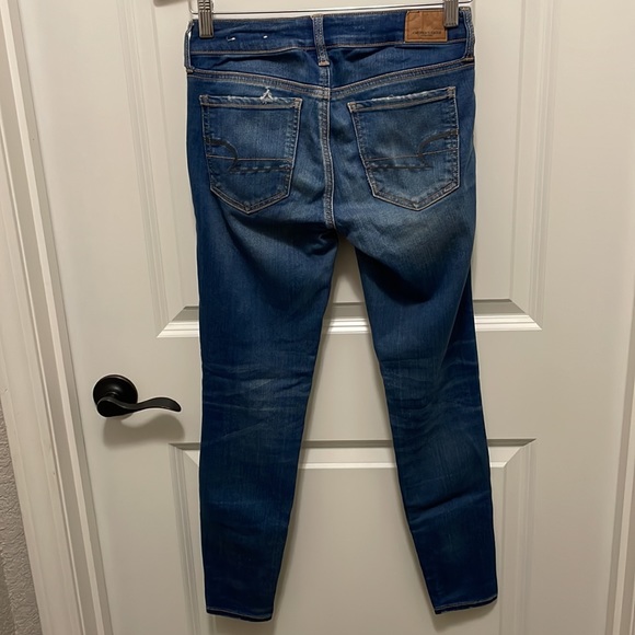 American Eagle women’s Super Stretch X  jeggings size  2 short - Picture 3 of 7
